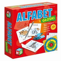 2X Gra planszowa Multigra MG Alfabet i głoski (edycja polska)