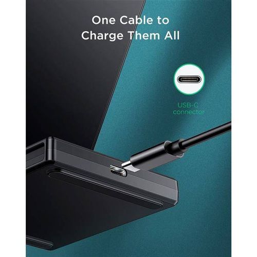 ESR 3IN1 WIRELESS CHARGING STATION BLACK na Arena.pl