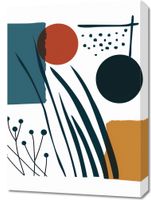 Obraz 50x70cm Przerys nad Treścią