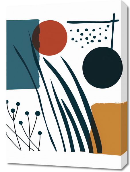 Obraz 50x70cm Przerys nad Treścią zdjęcie 1