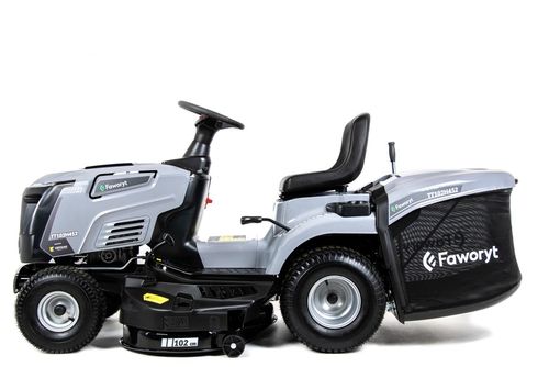 FAWORYT TT102H452 TRAKTOR TRAKTOREK OGRODOWY DO TRAWY Z TYLNYM WYRZUTEM KOSIARKA SAMOJEZDNA SPALINOWA DO TRAWY HYDROSTAT 102cm na Arena.pl