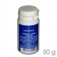 HENNA PROSZKOWA ANNA DO BRWI I RZĘS 50g - CZARNA