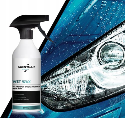 WOSK NA MOKRO SUNNYCAR POGŁĘBIA KOLOR I ZABEZPIECZA LAKIER 500 ml na Arena.pl