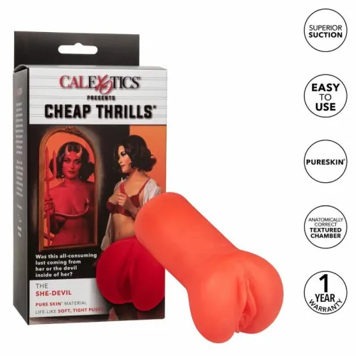 calexotics cheap thrills the she devil system intymny pure skin 14 cm na Arena.pl