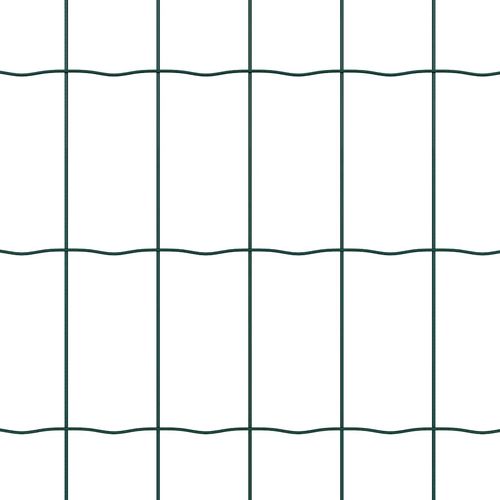 Ogrodzenie z słupkami Zielony 1.2 x 10 m Stal na Arena.pl