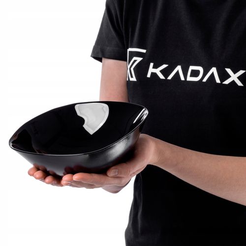 Salaterka Miska Szklana 19cm Do Zupy Czarna 6szt na Arena.pl