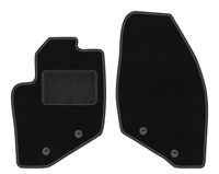 Dywaniki przednie welurowe do: Volvo S60 I 2000-2009 liftback czarne