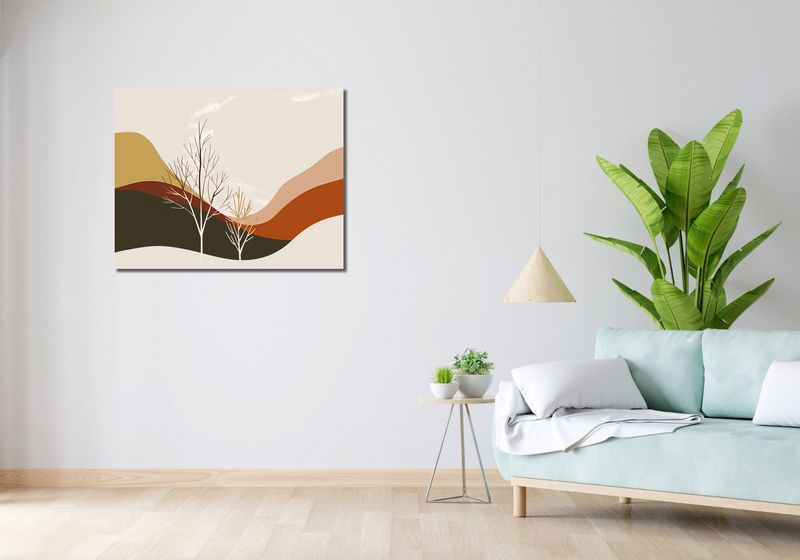Obraz 90x70cm Pustynia Widzi zdjęcie 2