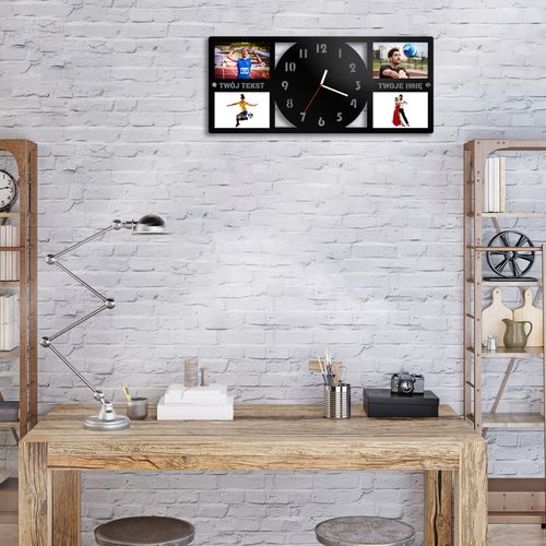 Ramka do zdjęć z zegarem twoje imię dowolny tekst na Arena.pl
