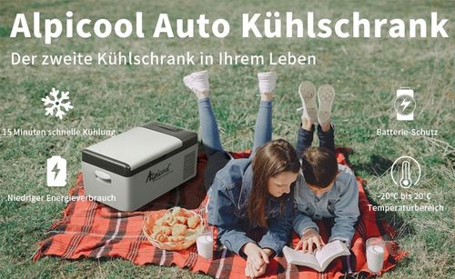 Alpicool lodówka turystyczna 12V 15 L do samochodu ciężarówki łodzi kampera na Arena.pl