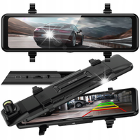 REJESTRATOR LUSTERKO CARPLAY ANDROID AUTO KAMERA COFANIA 2K QHD DVR 10,88