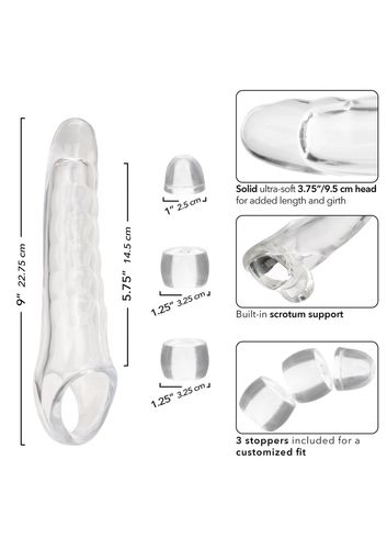 przedłużka na penisa performance maxx transparentna 23 cm na Arena.pl