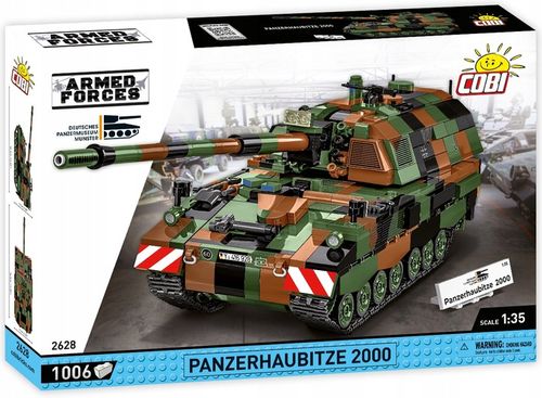KLOCKI COBI 2628 Czołg PANZERHAUBITZE 2000 Niemiecka Samobieżna haubica na Arena.pl