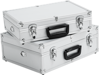 Walizki aluminiowe 2 sztuki