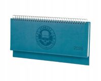 Terminarz mechanika 2026 tyg. kalendarz leżący biurkowy z grawerem