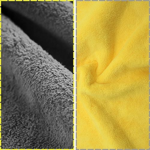 PUSZYSTY RĘCZNIK Z MIKROFIBRY 800g/m2 DO OSUSZANIA SAMOCHODU AUTA DETAILING na Arena.pl