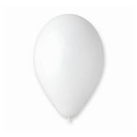balon biały pastel komunia ślub urodziny 100 szt.