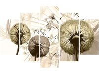 70 100CM OBRAZ 5 ELEM DMUCHAWCE SEPI DRUK PŁÓTNO