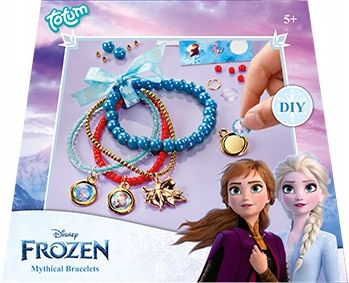Totum zestaw kreatywny do robienia bransoletek Kraina Lodu dla dziewczynki na Arena.pl