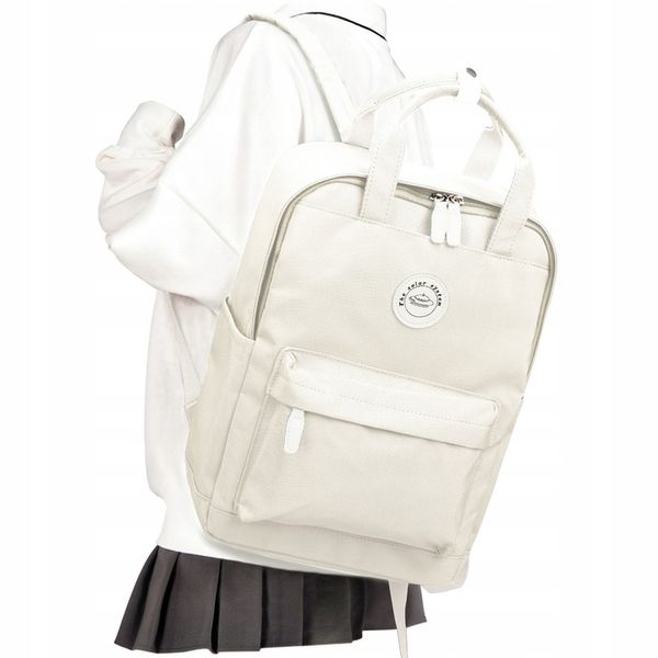 plecak szkolny mlodziezowy dla dziewczynki chlopca plecak damski miejski zdjęcie 1