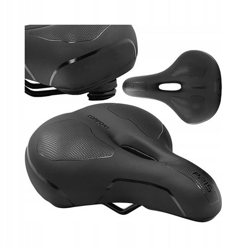 Siodełko rowerowe siodło damskie męskie wygodne do roweru rowerów skóra na Arena.pl
