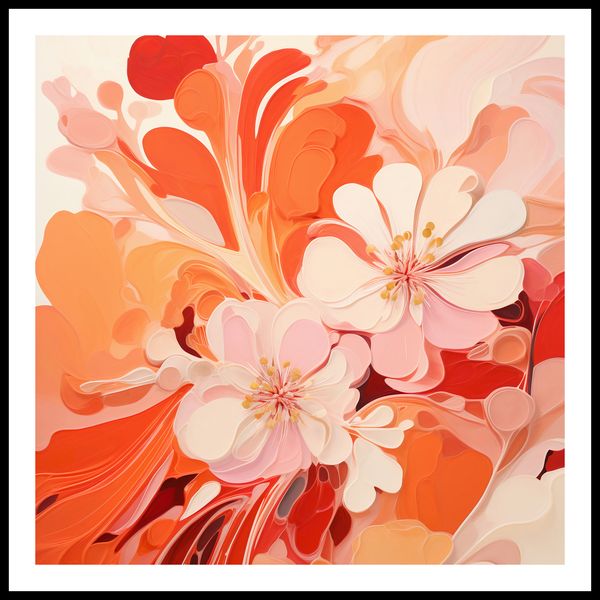 Plakat 60x60cm Taniec Kwiatów zdjęcie 3