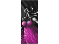 40X100CM DZIEWCZYNA SUKIENCE OBRAZ PION