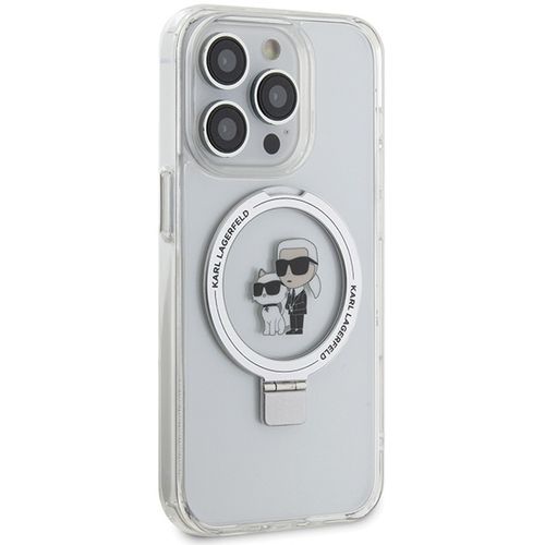 Etui Karl Lagerfeld do iPhone 14 Pro, Biały, MagSafe na Arena.pl
