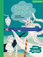 Kocia Szajka i gondola przemytników. Kolorowanka z pazurem