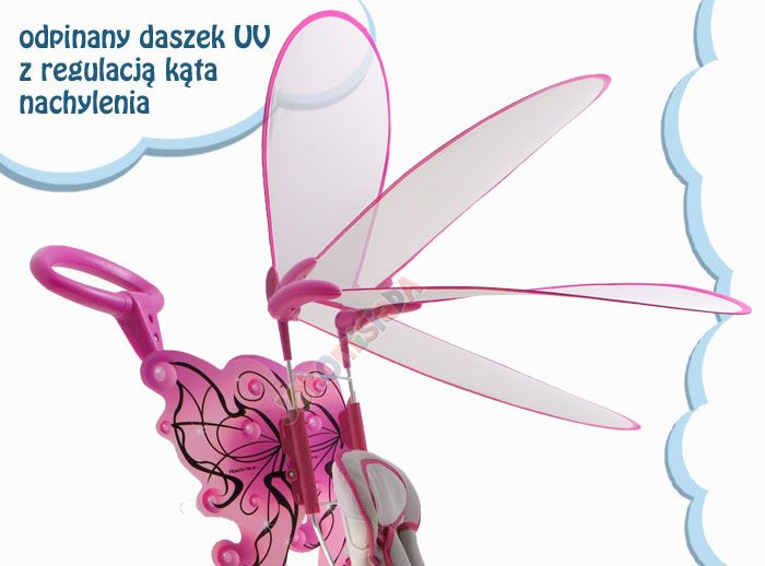 JKM RO0079 Draghetto VOLO Skrzydlaty ROWEREK ITALTRIKE zdjęcie 7