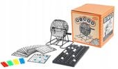 GRA TOWARZYSKA BINGO METALOWY BĘBEN LOTTO