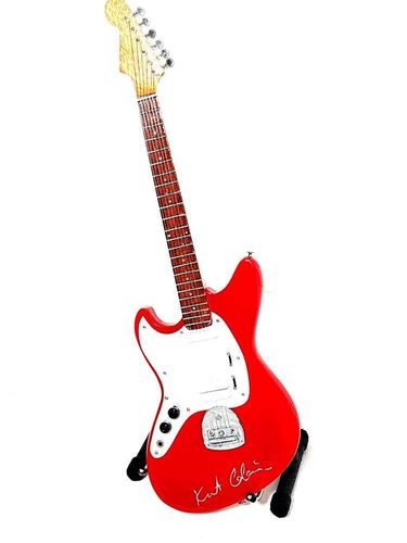 Mini gitara Kurt Cobain, Nirvana MGT-0277, skala 1:4 na Arena.pl