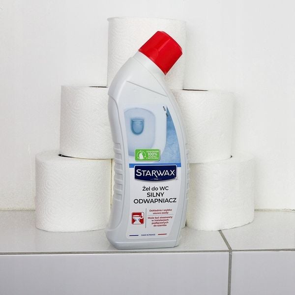 ŻEL DO WC PŁYN SILNY ODWAPNIACZ DO WC STARWAX 43390 USUWA KAMIEŃ zdjęcie 9
