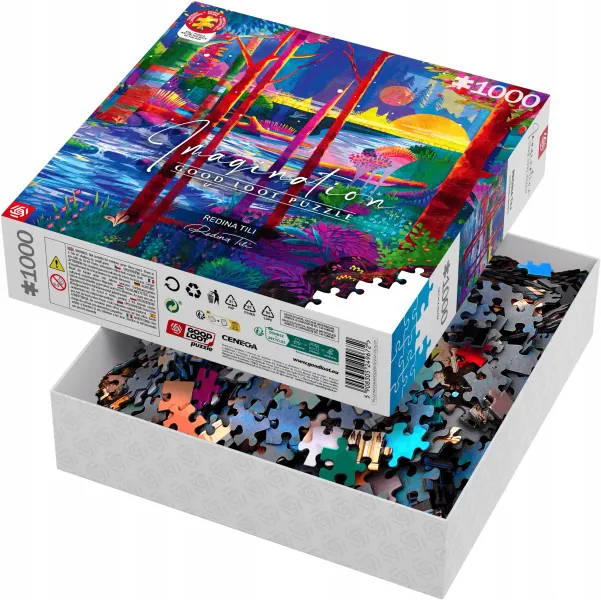 Puzzle 1000 elementów. Imagination. Redina Tili, Sleeping Giants zdjęcie 6