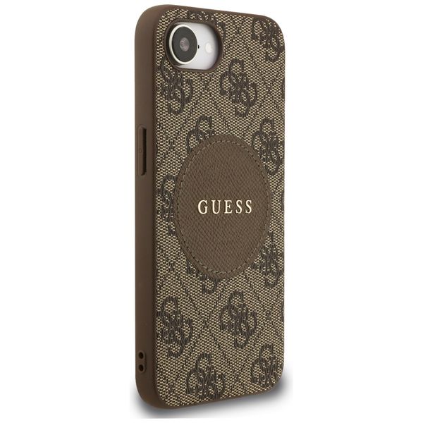 Etui Guess do iPhone 16e, Brązowy, MagSafe zdjęcie 4