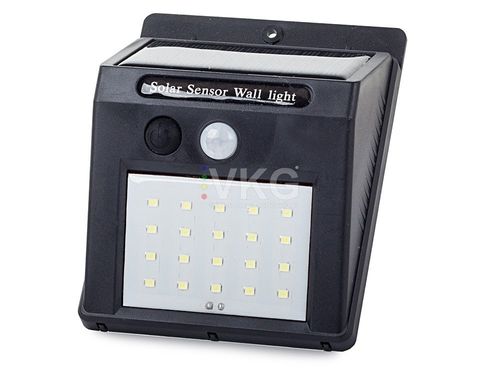 LAMPA SOLAR 20 LED CZUJKA RUCHU WEJŚCIE KINKIET ŚCIANA na Arena.pl