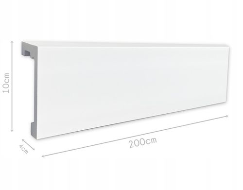 Listwa Karniszowa LED Gzyms Maskownica Karnisza 10 cm "93" - 2 metry na Arena.pl