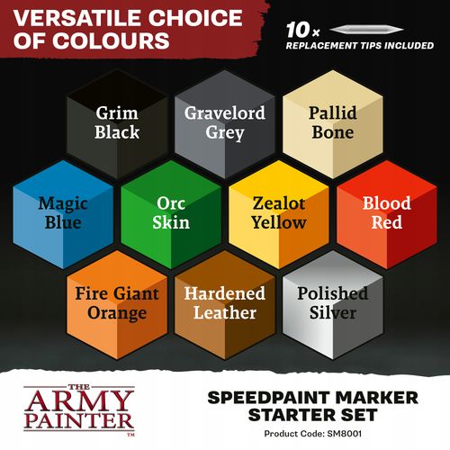 The Army Painter: Speedpaint 2.0 - Marker - Starter Set na Arena.pl