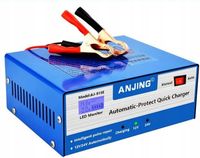 PROSTOWNIK SAMOCHODOWY DO AKUMULATORÓW 12V 24V 12A