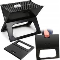 Kompaktowy Grill Składany Węglowy Turystyczny Z Rusztem Lekki Gc201