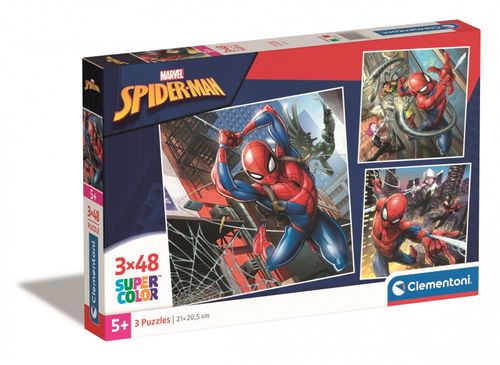 Puzzle 3X48 Elementów Spider-Man na Arena.pl