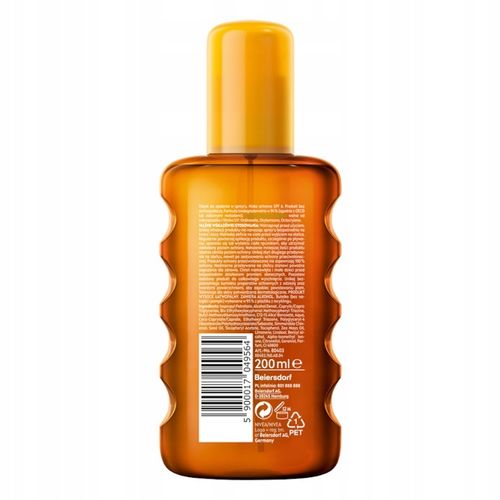 NIVEA SUN Intense Bronze spray SPF 6 Karotenowy olejek do opalania, 200 ml na Arena.pl