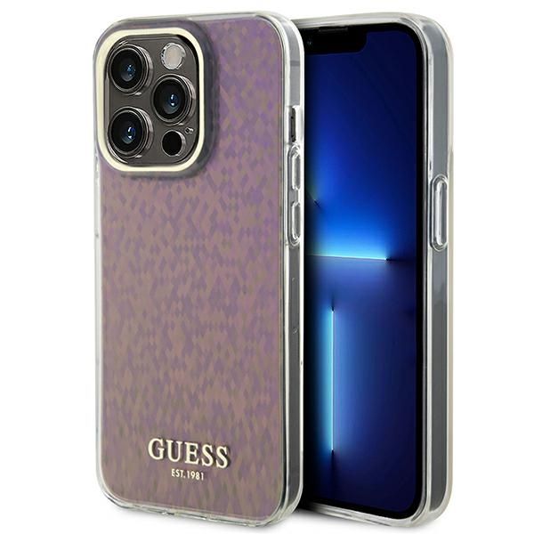 Etui Guess do iPhone 15 Pro Max, Różowy zdjęcie 1