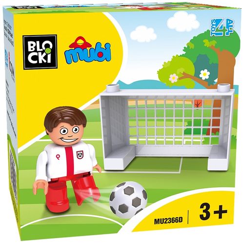 KLOCKI MUBI FIGURKA LUDZIK PIŁKARZ na Arena.pl