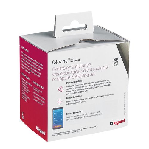 Celiane with NETATMO Łącznik bezprzewodowy Dzień/Noc - GRAFITOWY Legrand 064886 na Arena.pl