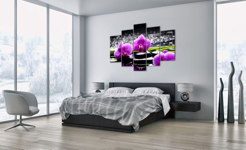 Obraz Na Płótnie - Storczyk Kamień - 150X100 Cm - Ea150X100-2658 na Arena.pl