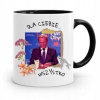 Kubek Czarny Donald Tusk Po Platforma Prezent