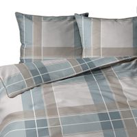 Pościel bawełniana PERKAL 160x200cm z lamówką + luksusowa TOREBKA