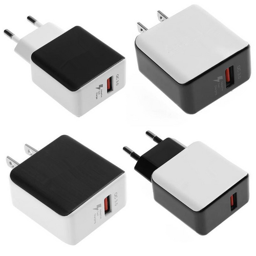 SZYBKA ŁADOWARKA CZARNY 3.0A 1xUSB PC13 na Arena.pl