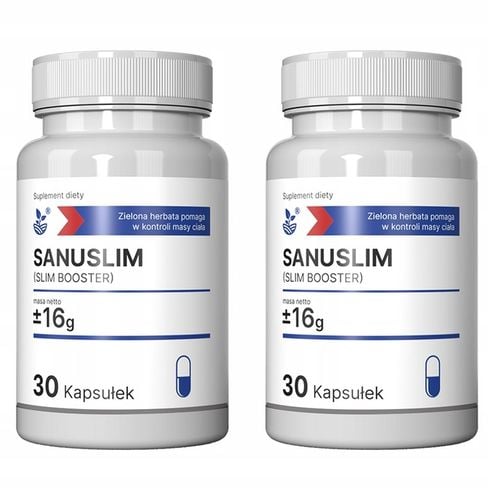 SANUSLIM Wspomaga kontrolę wagi Suplement diety 30 kaps. + GRATIS na Arena.pl